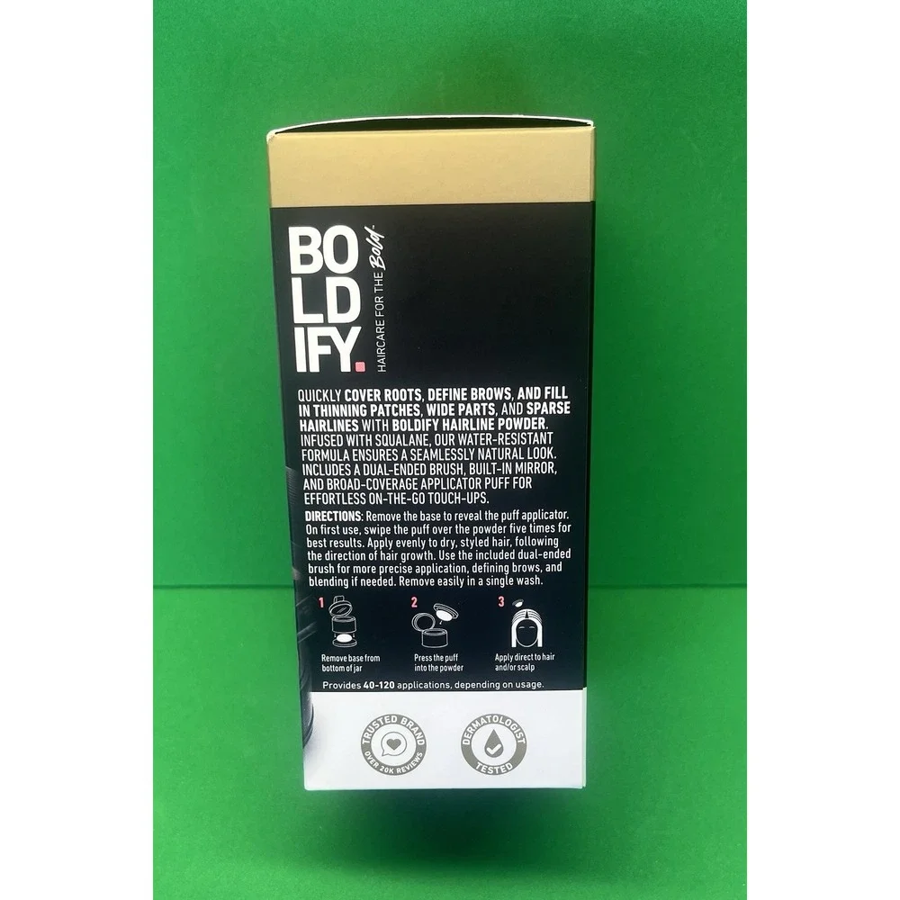 Boldify Hairline Powder Root Thinning Hair Cover Up‎ Light Blonde